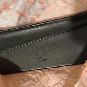 Dior sunglasses case and card